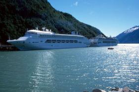 Bild: Schiffe vor Skagway